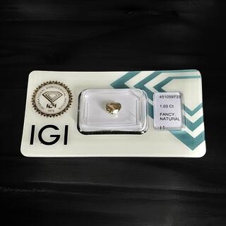 Zeldzame natuurlijke Fancy Investerings Diamant 1.03ct (IGI gecertific
